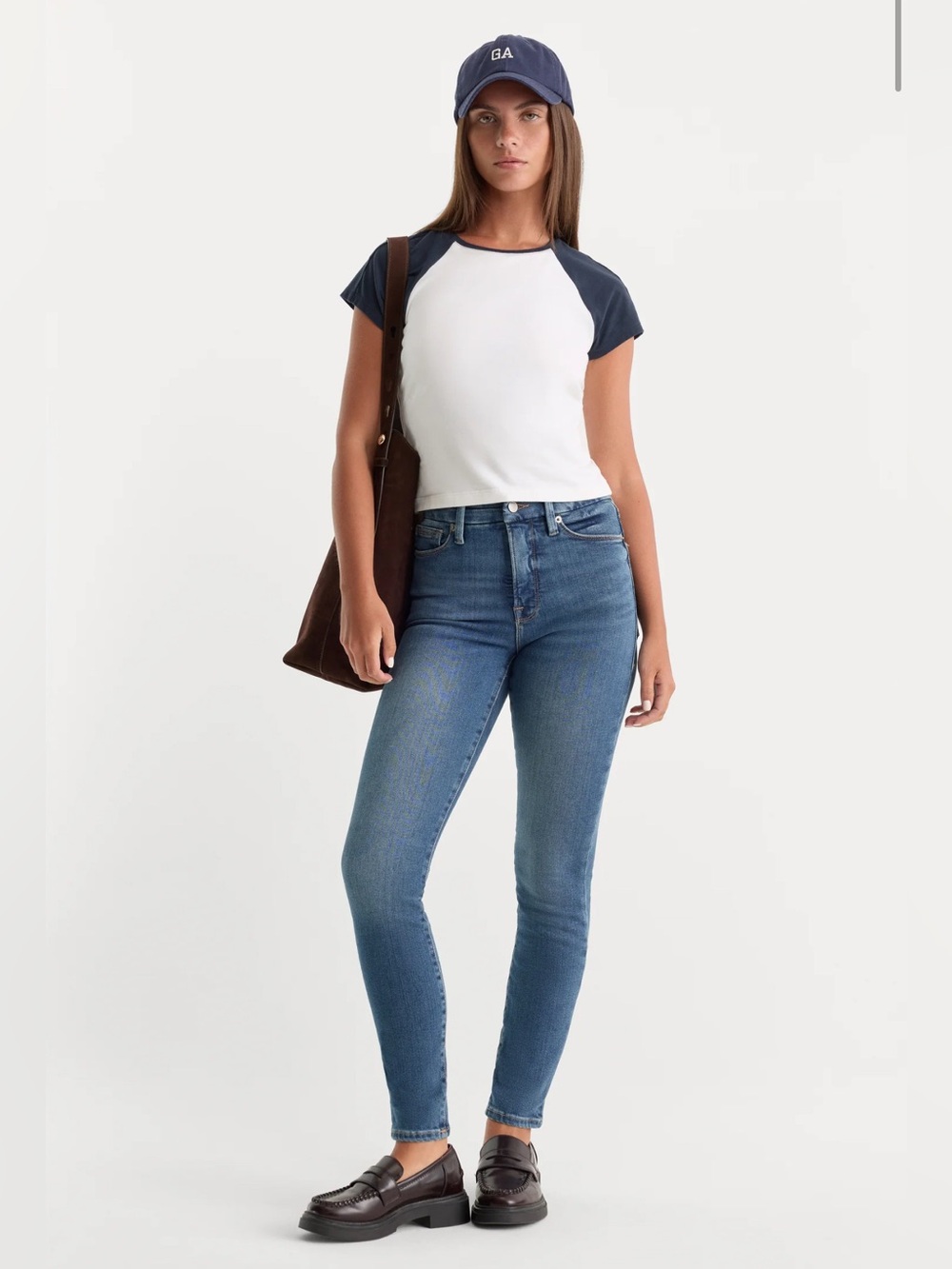 *NEW* GOOD AMERICAN GOOD WAIST SKINNY JEANS (Size 16)